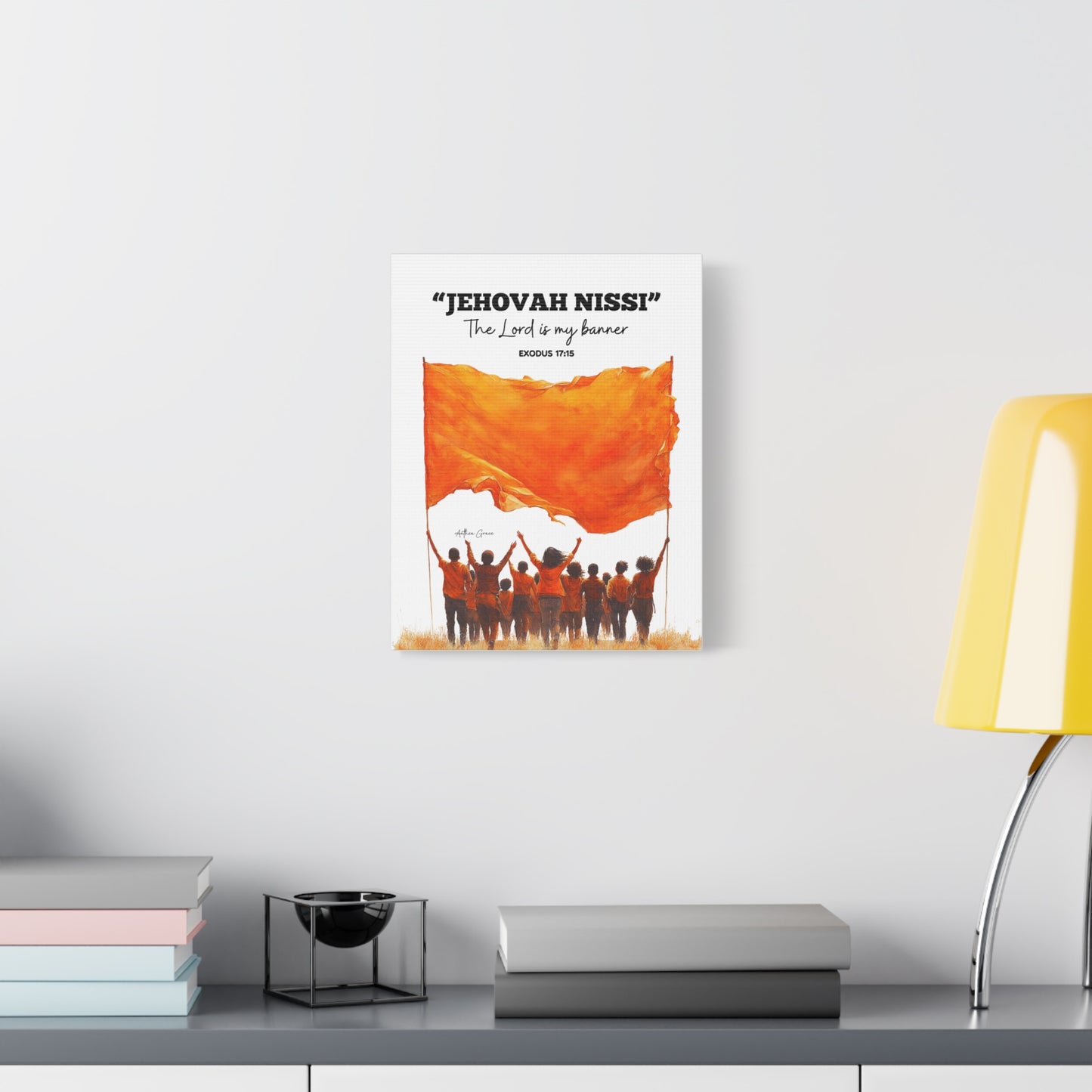 Jehovah Nissi Wall Art Canvas