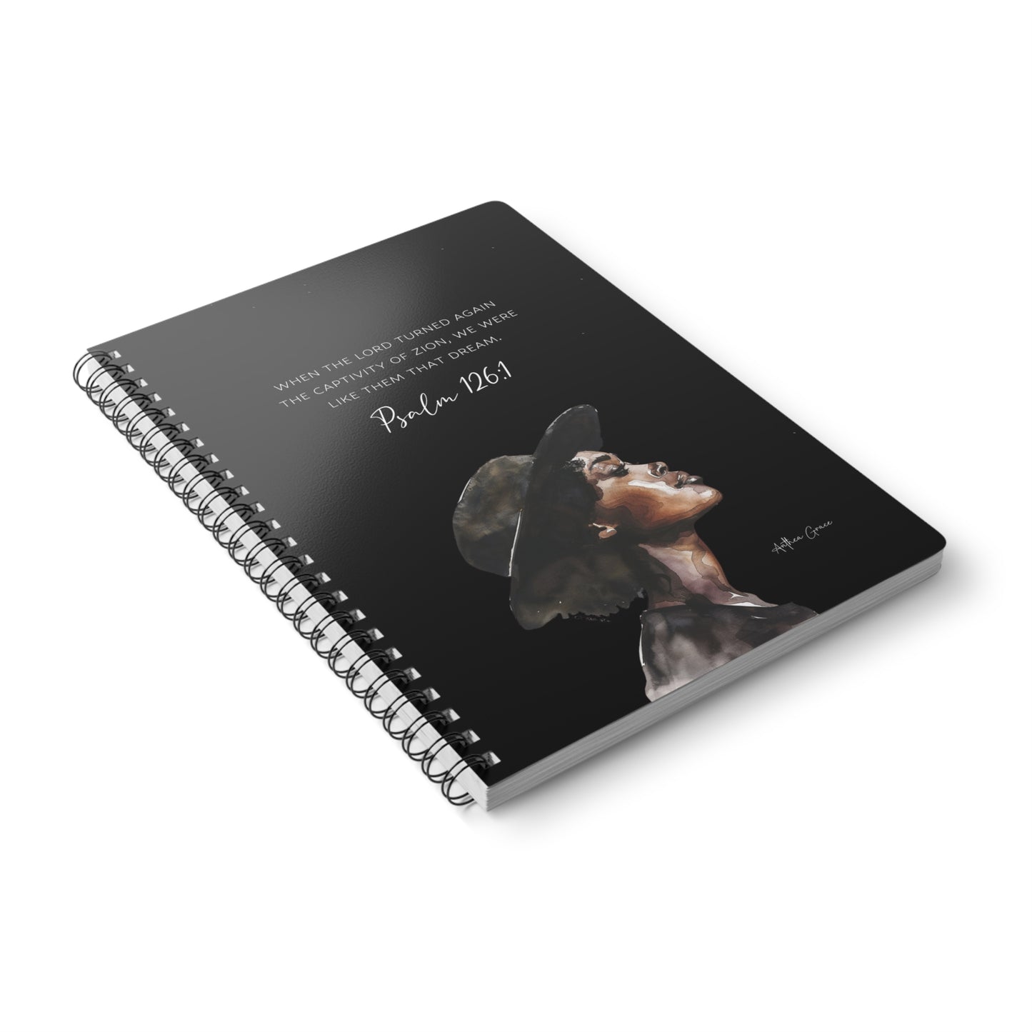 Psalm 126:1 Spiral A5 Notebook