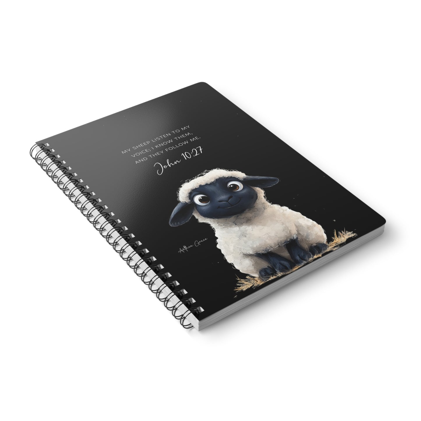 John 10:27 Spiral A5 Notebook