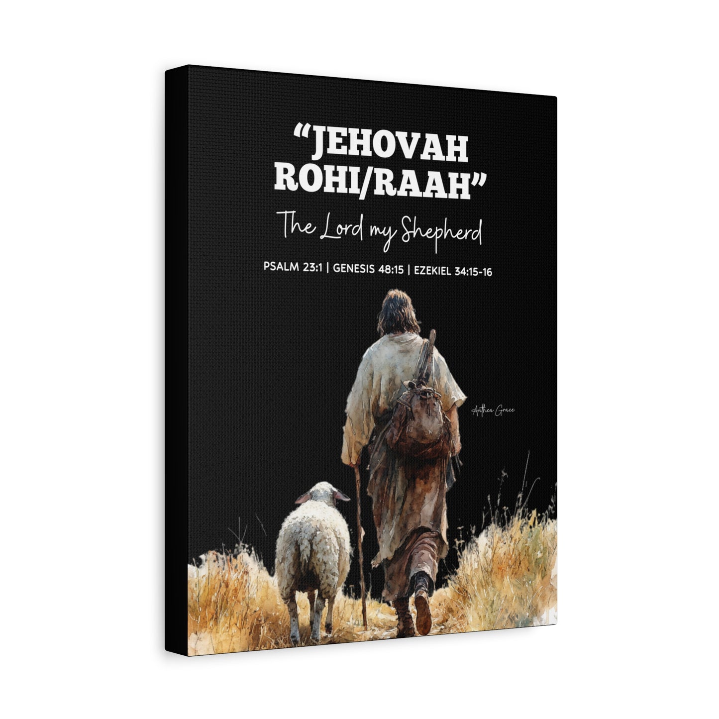 Jehovah Rohi/Raah Wall Art Canvas