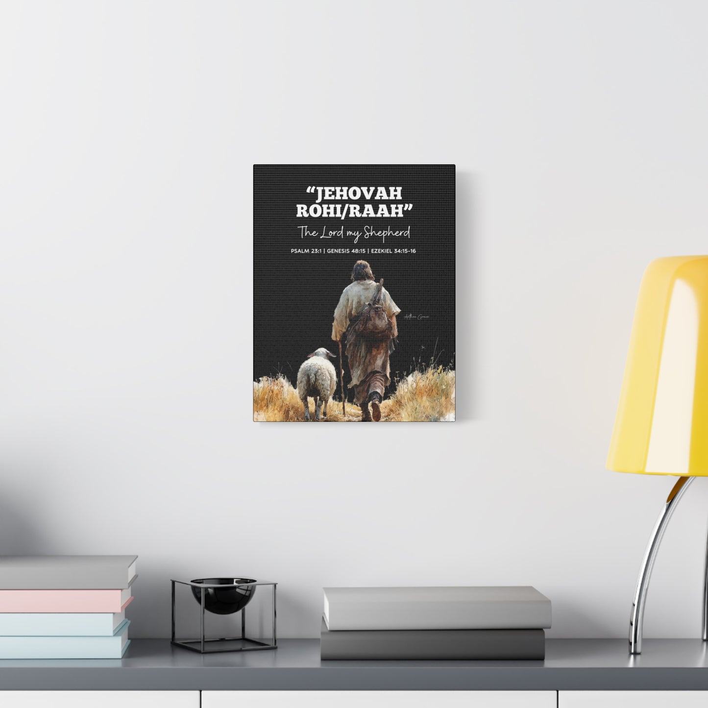 Jehovah Rohi/Raah Wall Art Canvas