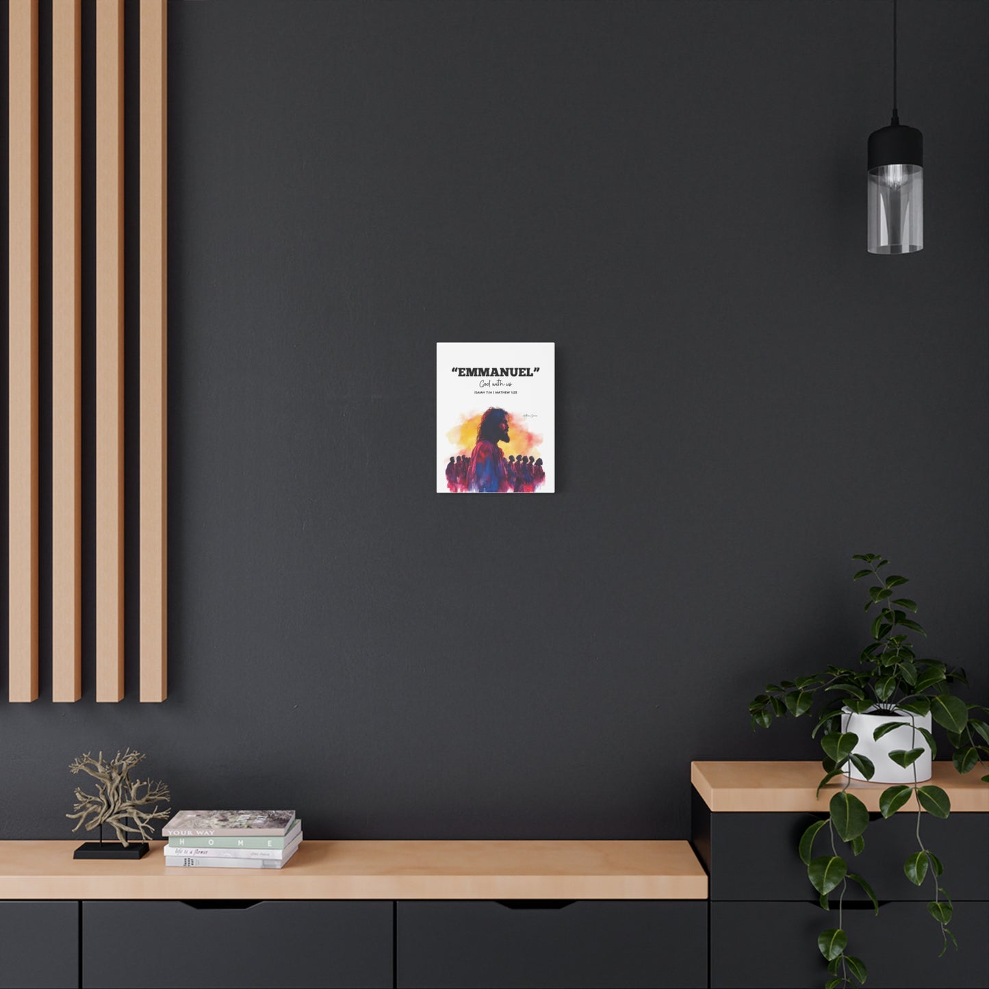 Emmanuel Wall Art Canvas