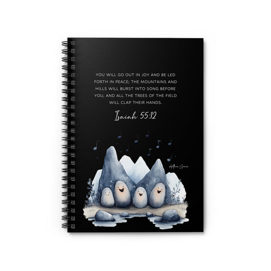 Copy of Spiral Notebook, Motivational Journal, Gift for Women, Christian Faith, Self-Reflection Writing, Encouragement