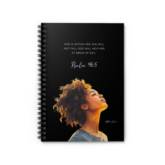 Copy of Inspirational Prayer Spiral Notebook, Motivational Journal, Gift for Women, Christian Faith, Self-Reflection Writing, Encouragement