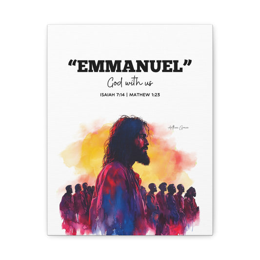 Emmanuel Wall Art Canvas