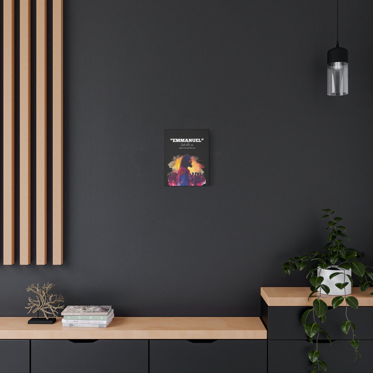 Emmanuel Wall Art Canvas