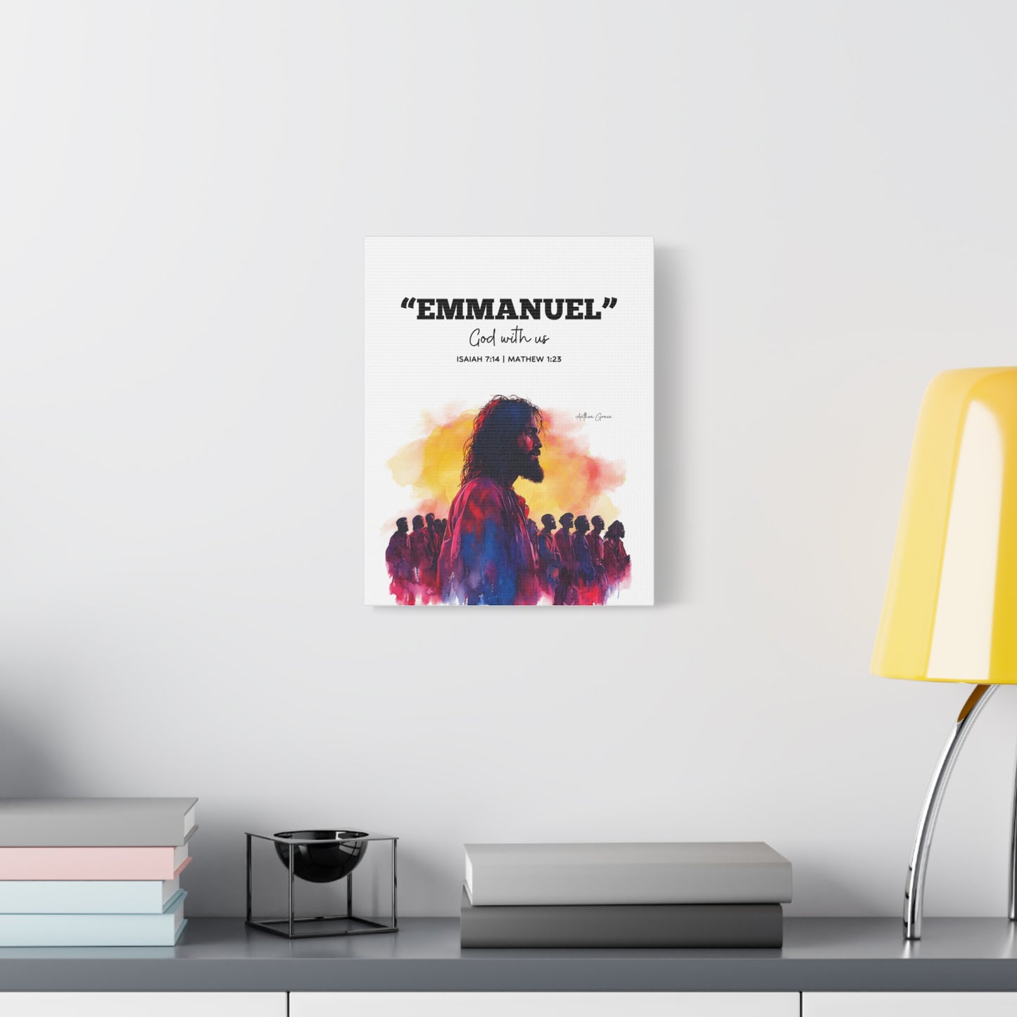 Emmanuel Wall Art Canvas