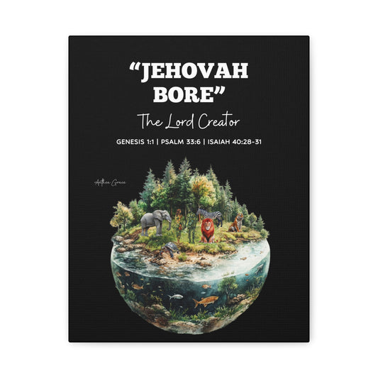 Jehovah Bore Wall Art Canvas