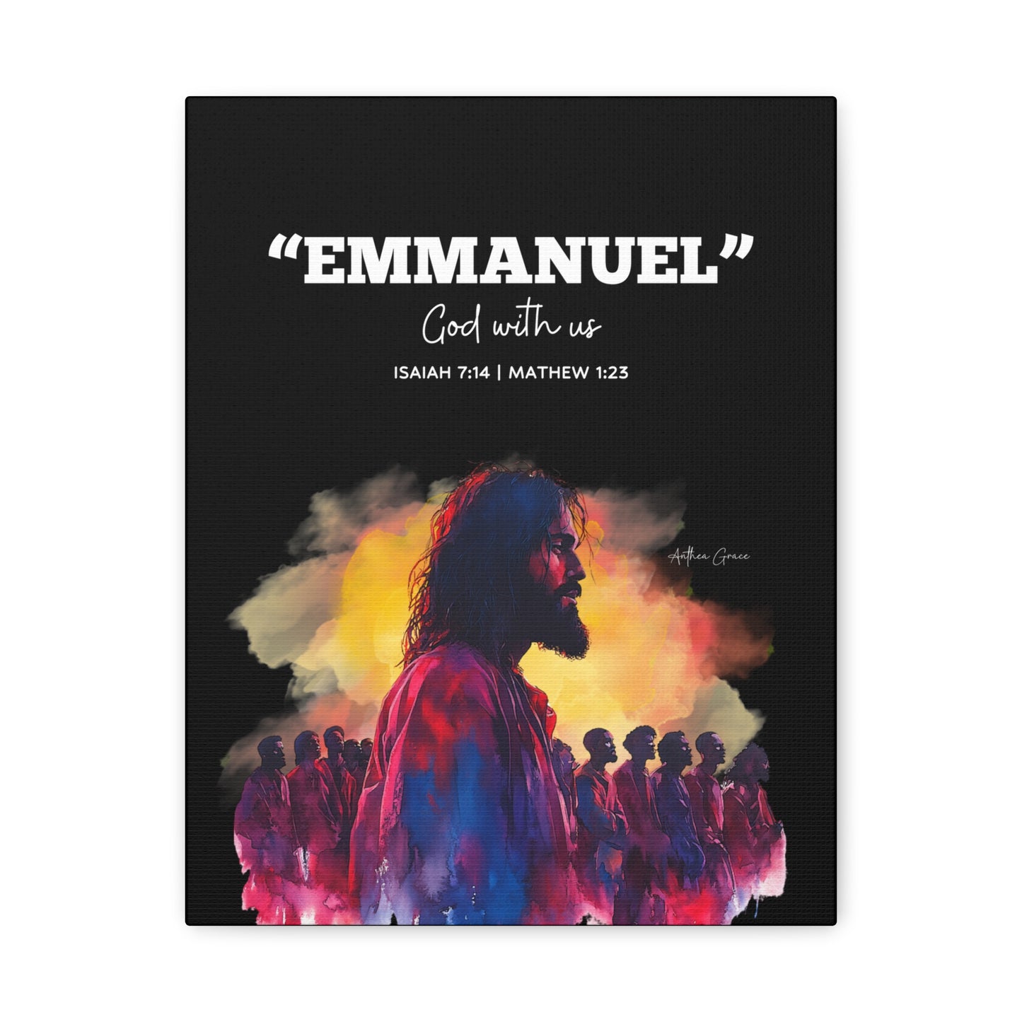 Emmanuel Wall Art Canvas