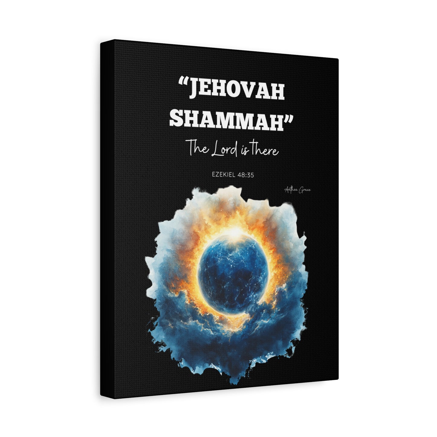 Jehovah Shammah Wall Art Canvas
