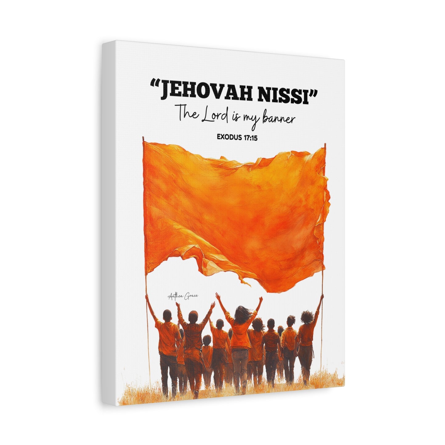 Jehovah Nissi Wall Art Canvas