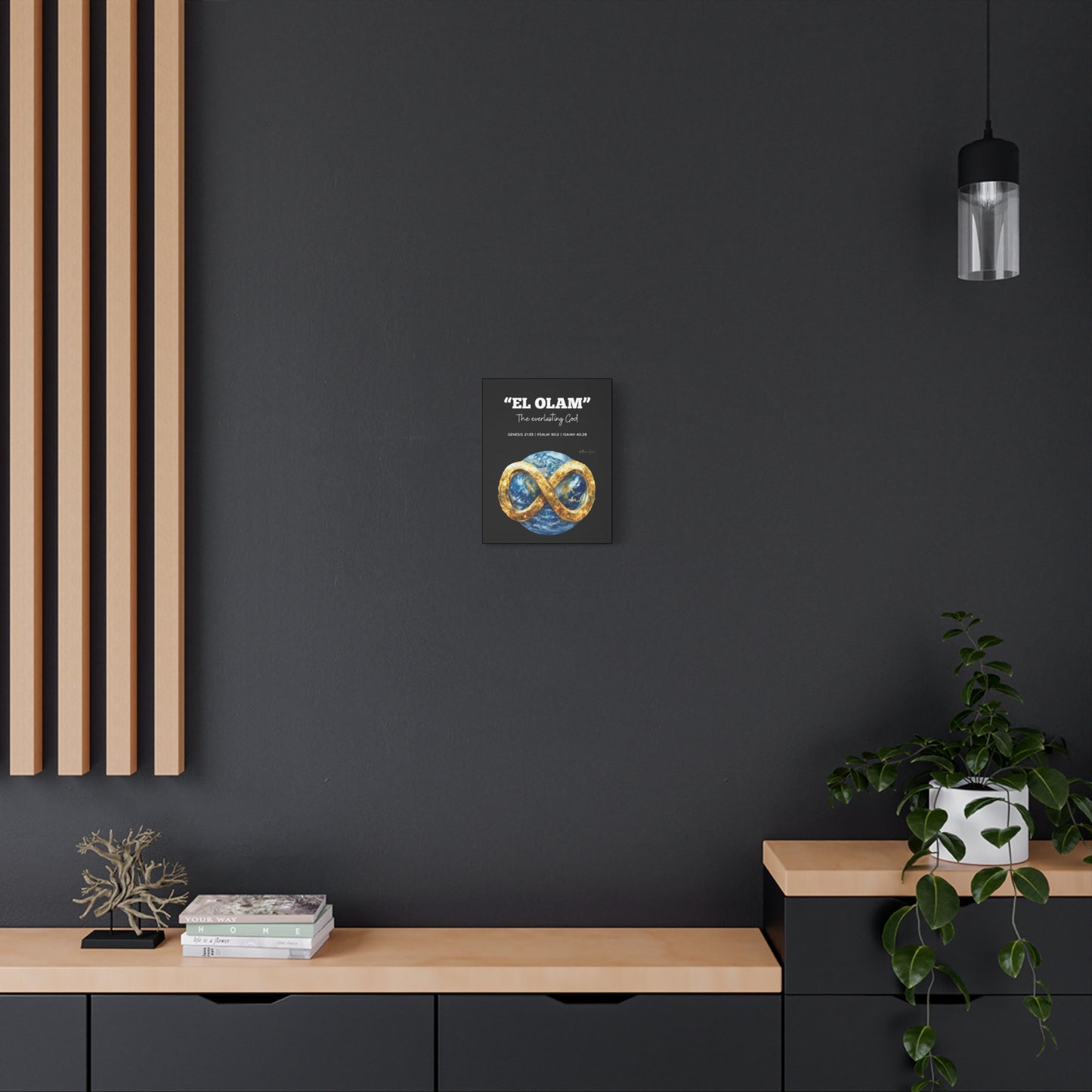 El Olam Wall Art Canvas