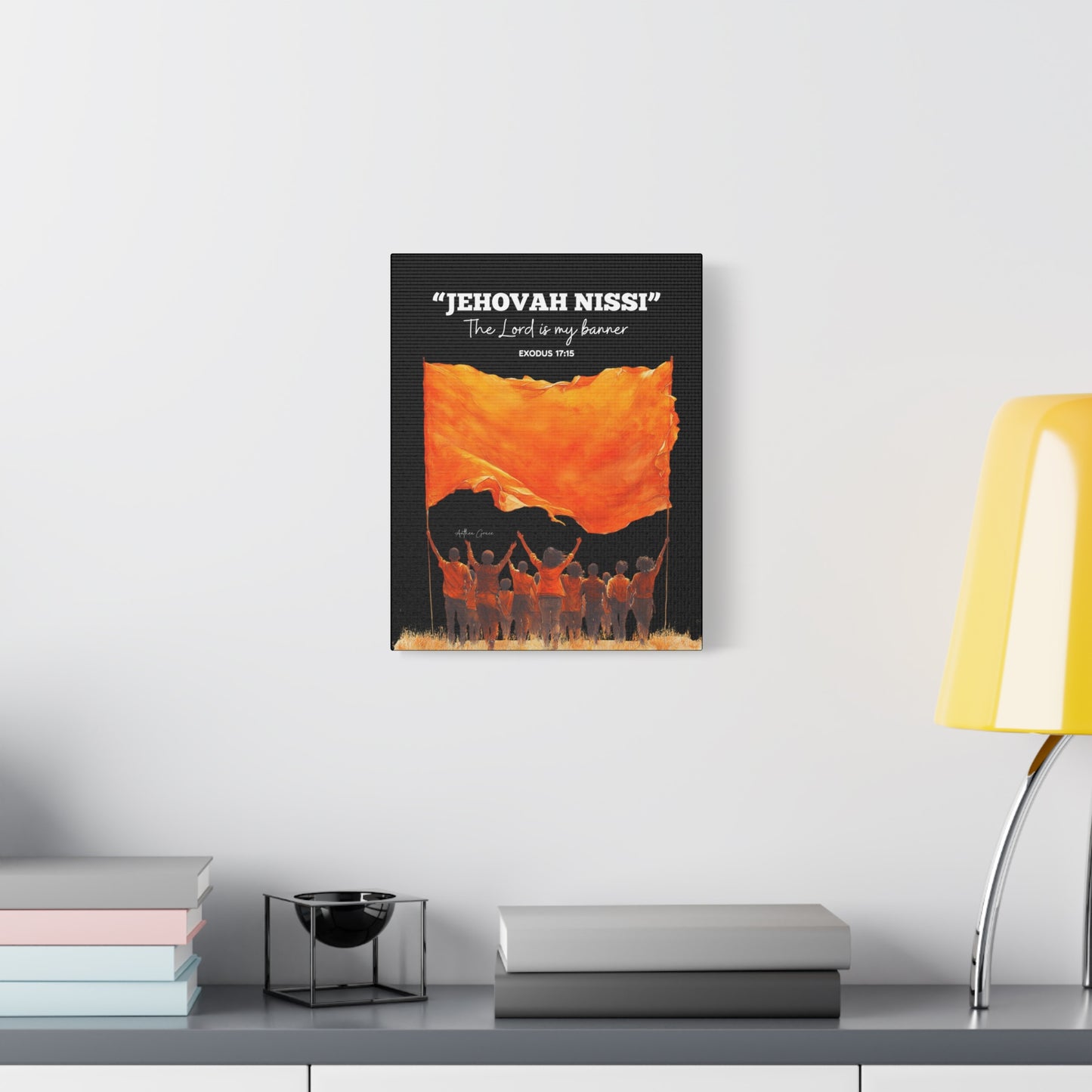 Jehovah Nissi  Wall Art Canvas