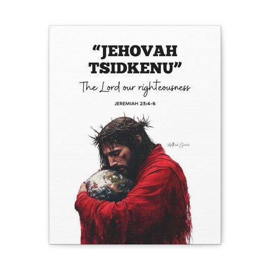 Jehovah Tsidkenu Wall Art Canvas