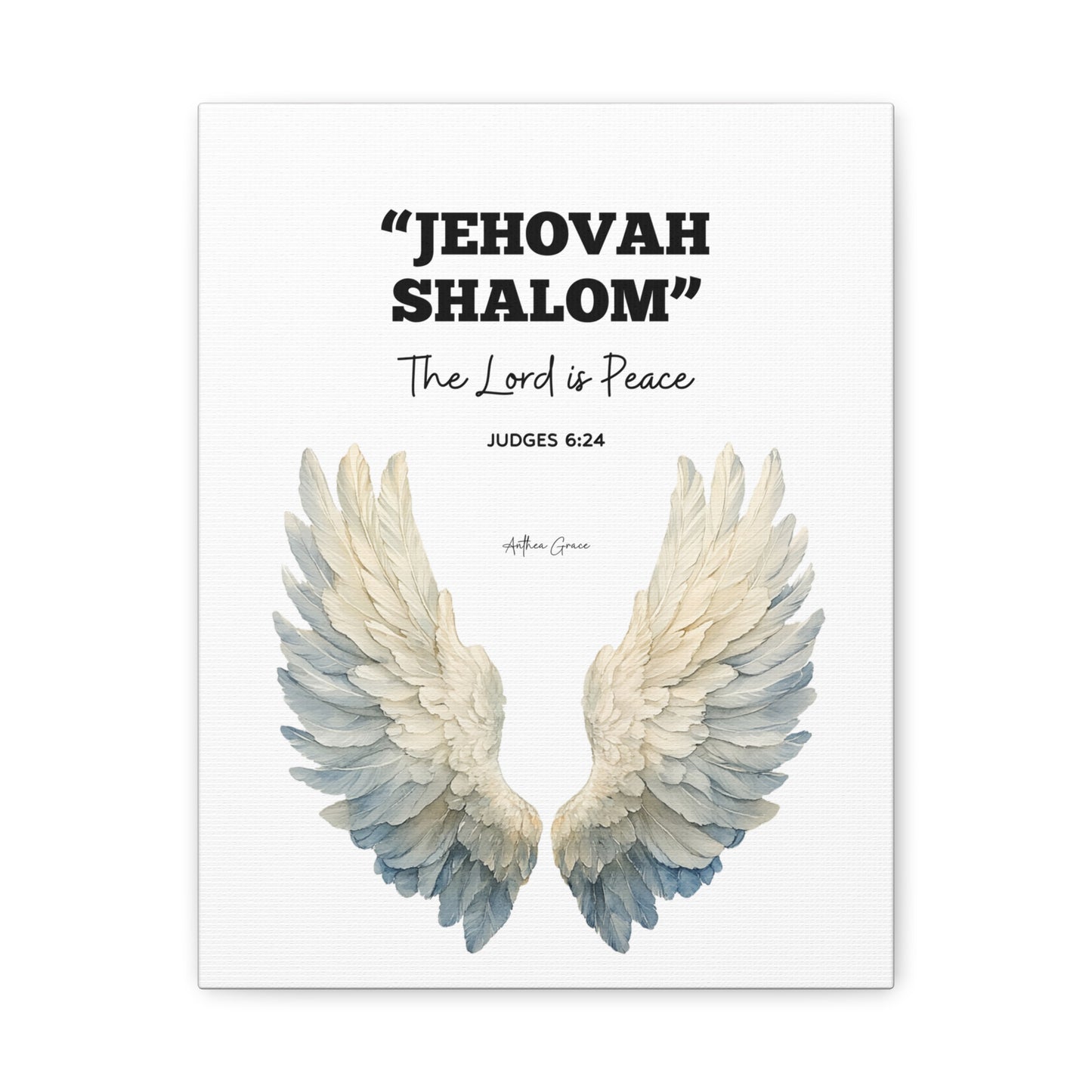 Jehovah Shalom Wall Art Canvas