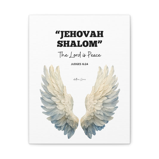 Jehovah Shalom Wall Art Canvas