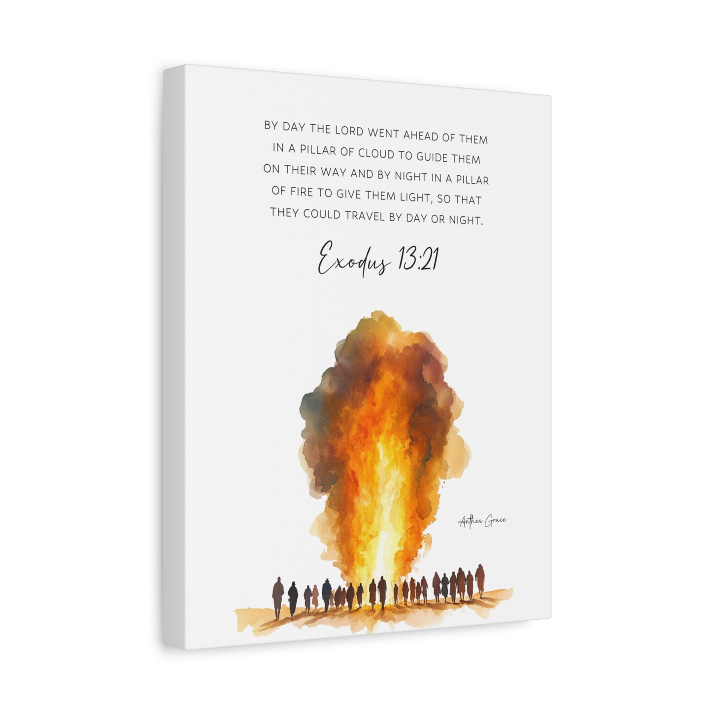 Exodus 13:21 Wall Art Canvas