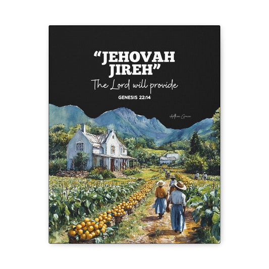 Jehovah Jireh Wall Art Canvas