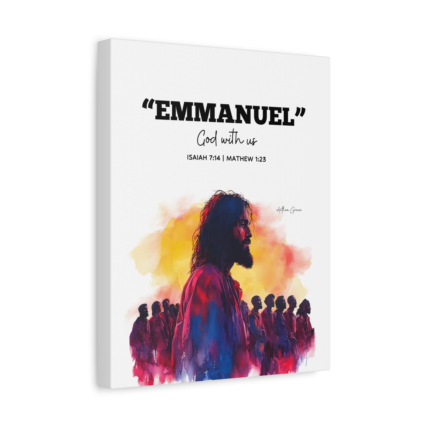 Emmanuel Wall Art Canvas
