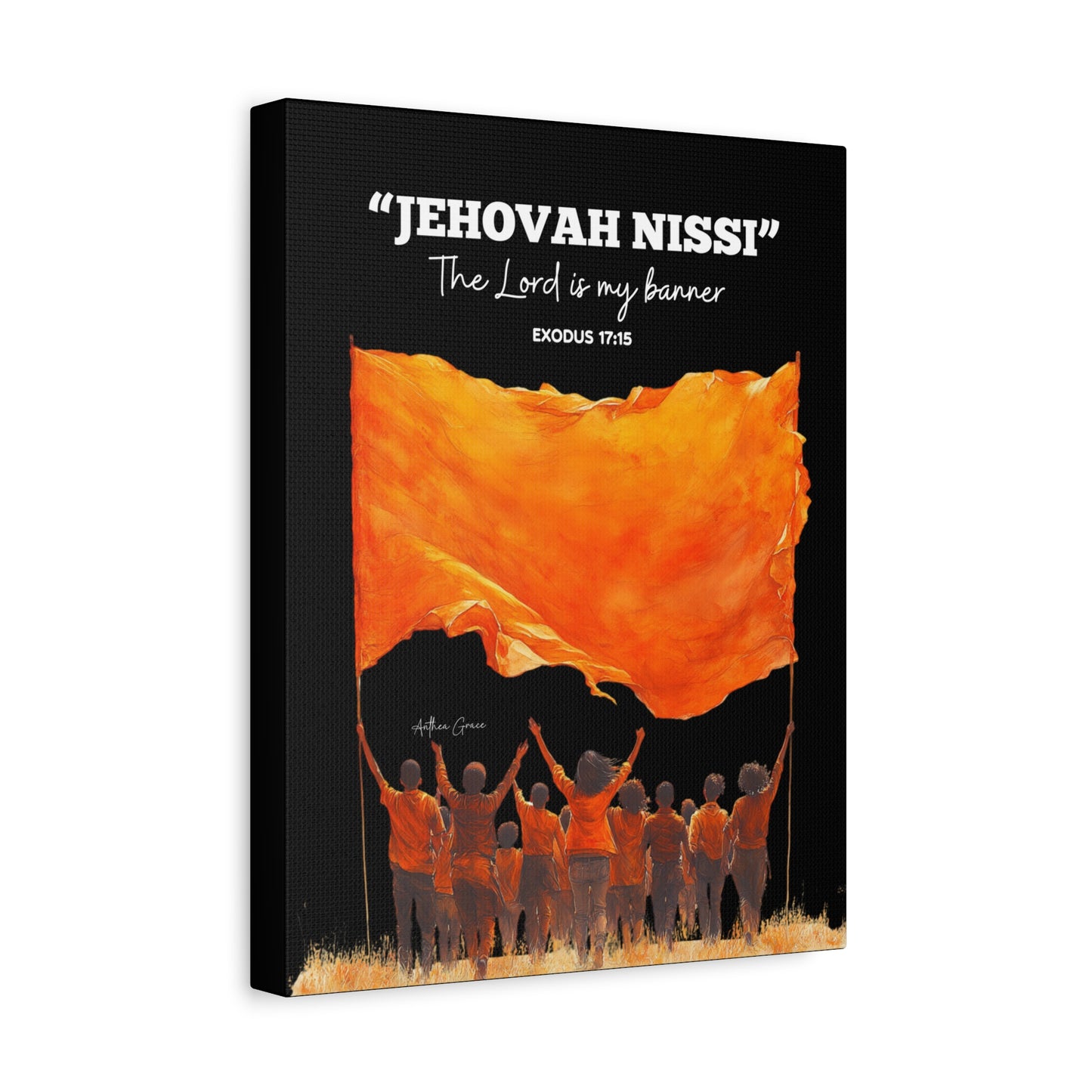 Jehovah Nissi  Wall Art Canvas