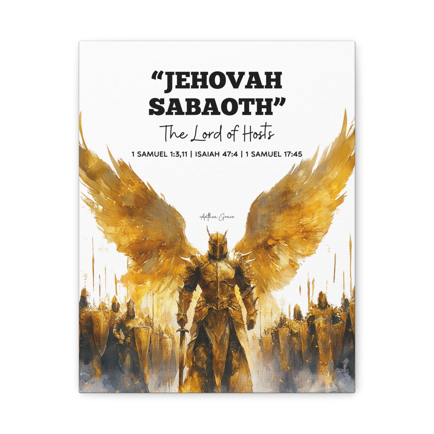 Jehovah Sabaoth Wall Art Canvas