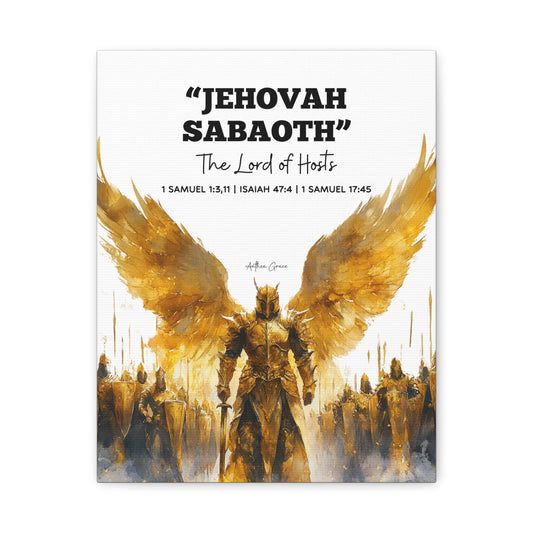 Jehovah Sabaoth Wall Art Canvas