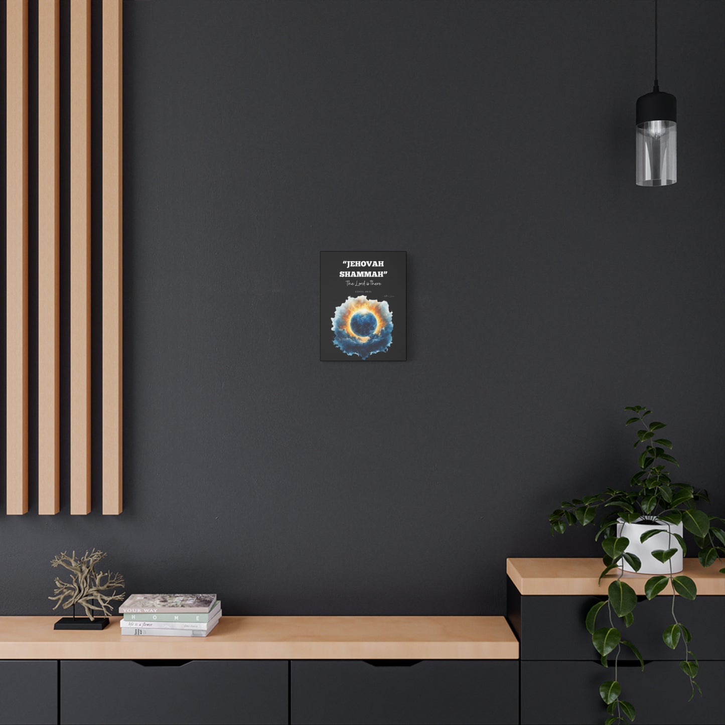 Jehovah Shammah Wall Art Canvas
