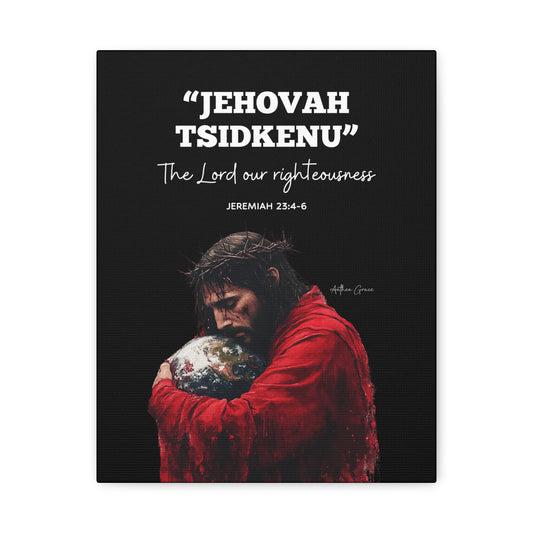 Jehovah Tsidkenu Wall Art Canvas