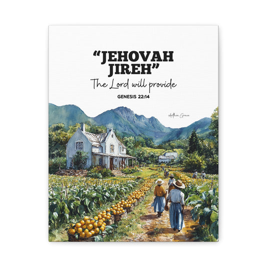 Jehovah Jireh Wall Art Canvas