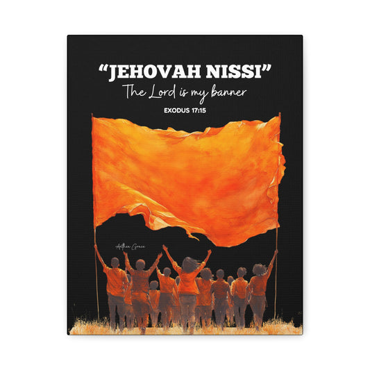 Jehovah Nissi  Wall Art Canvas