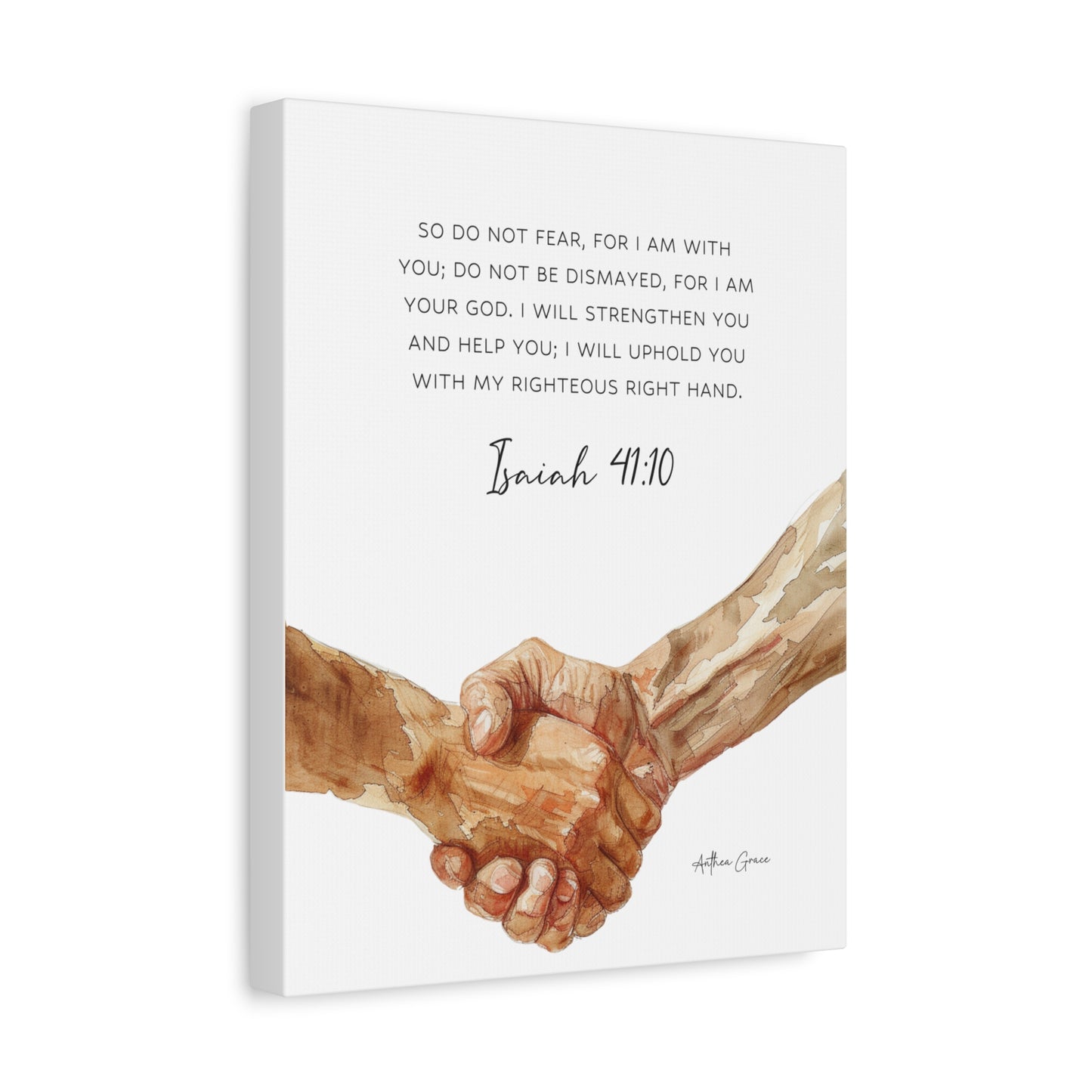 Isaiah 41:10 Wall Art Canvas