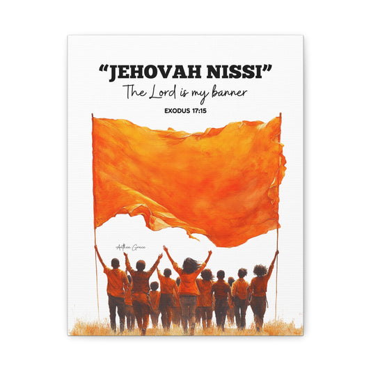 Jehovah Nissi Wall Art Canvas