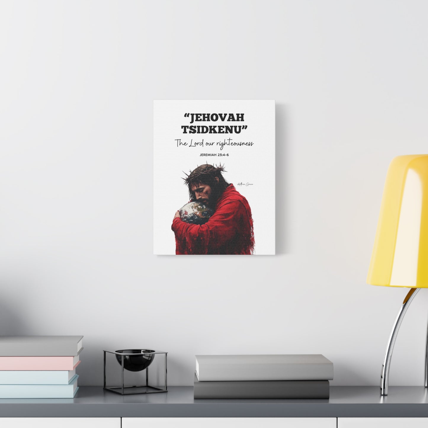 Jehovah Tsidkenu Wall Art Canvas