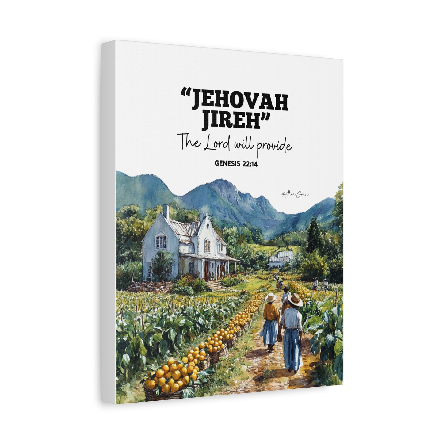 Jehovah Jireh Wall Art Canvas