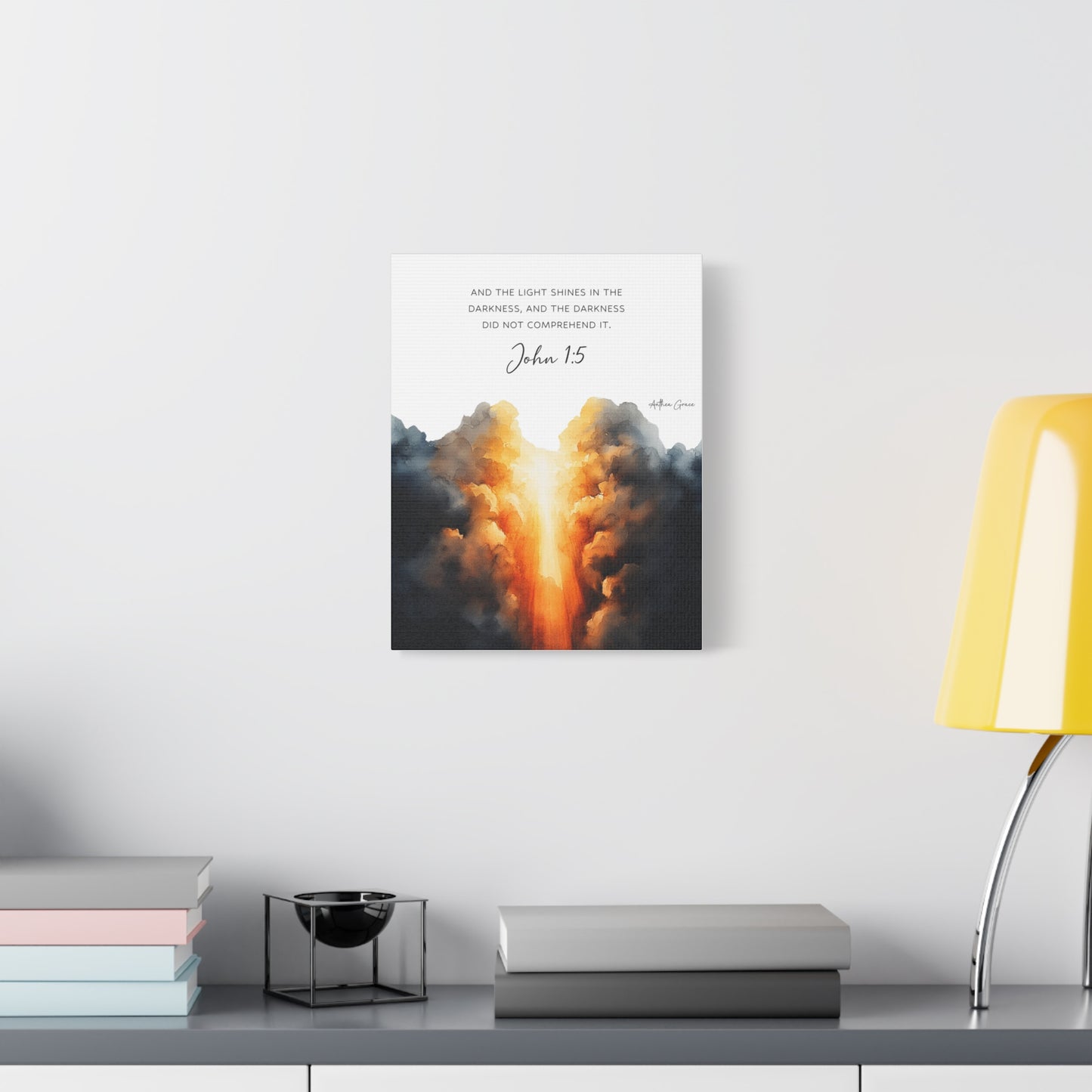 John 1:5 Wall Art Canvas