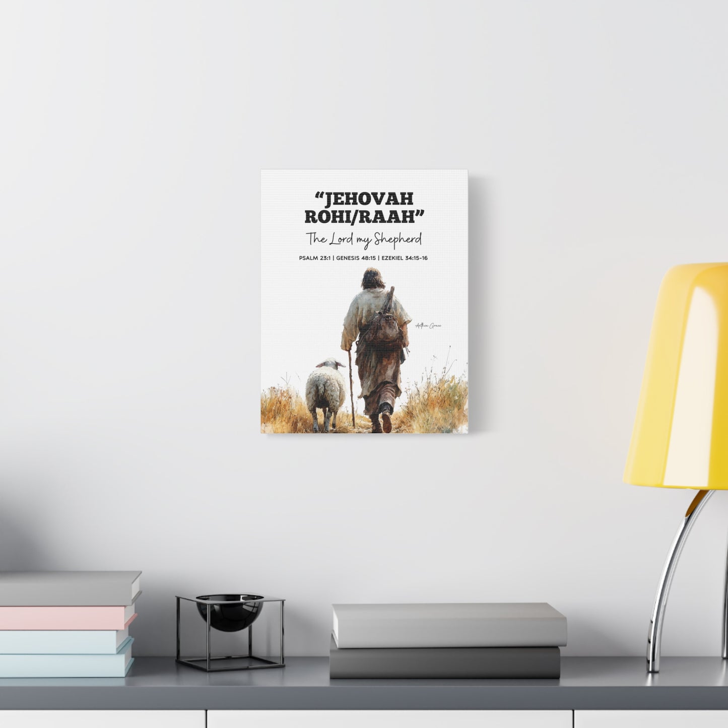 Jehovah Rohi/Raah Wall Art Canvas