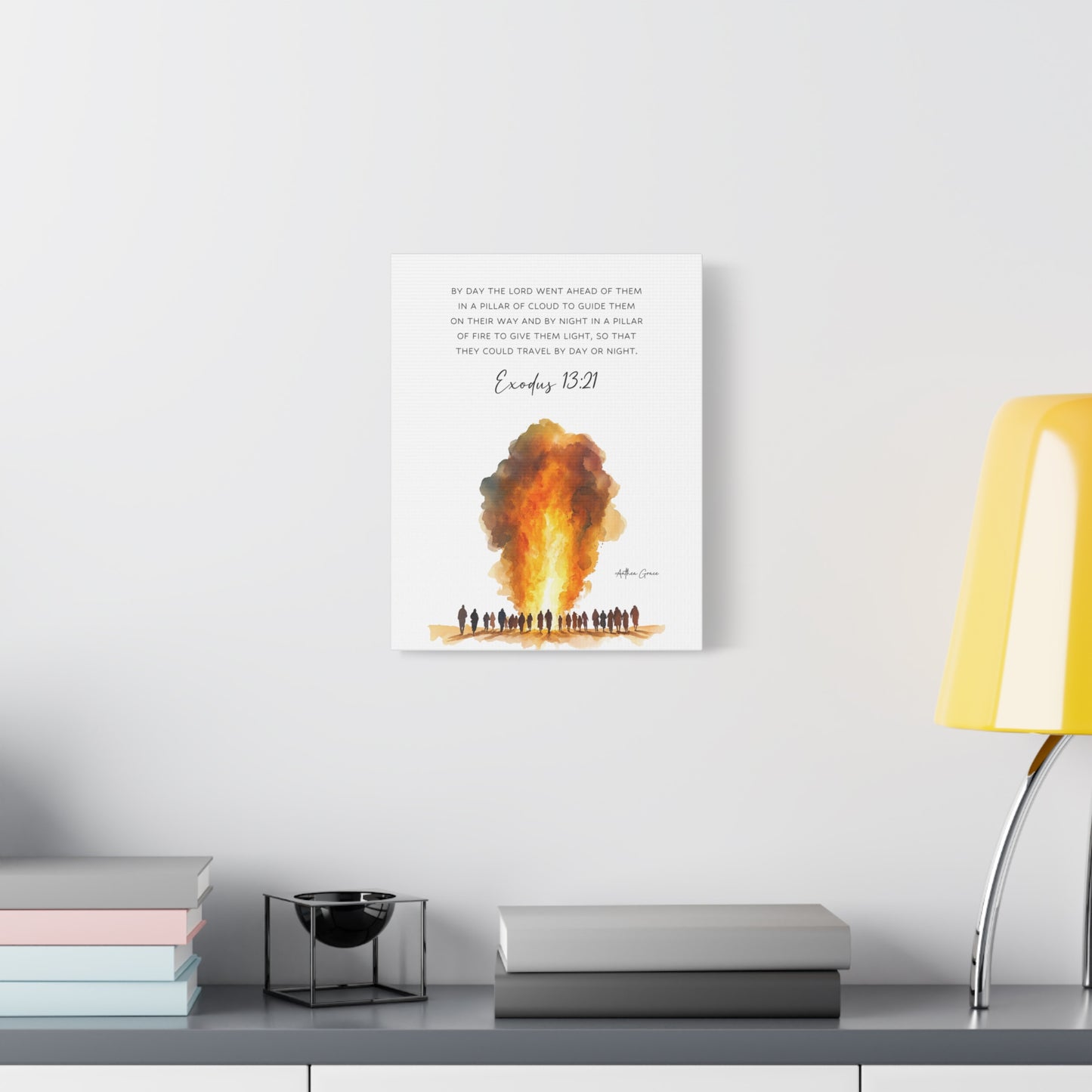 Exodus 13:21 Wall Art Canvas